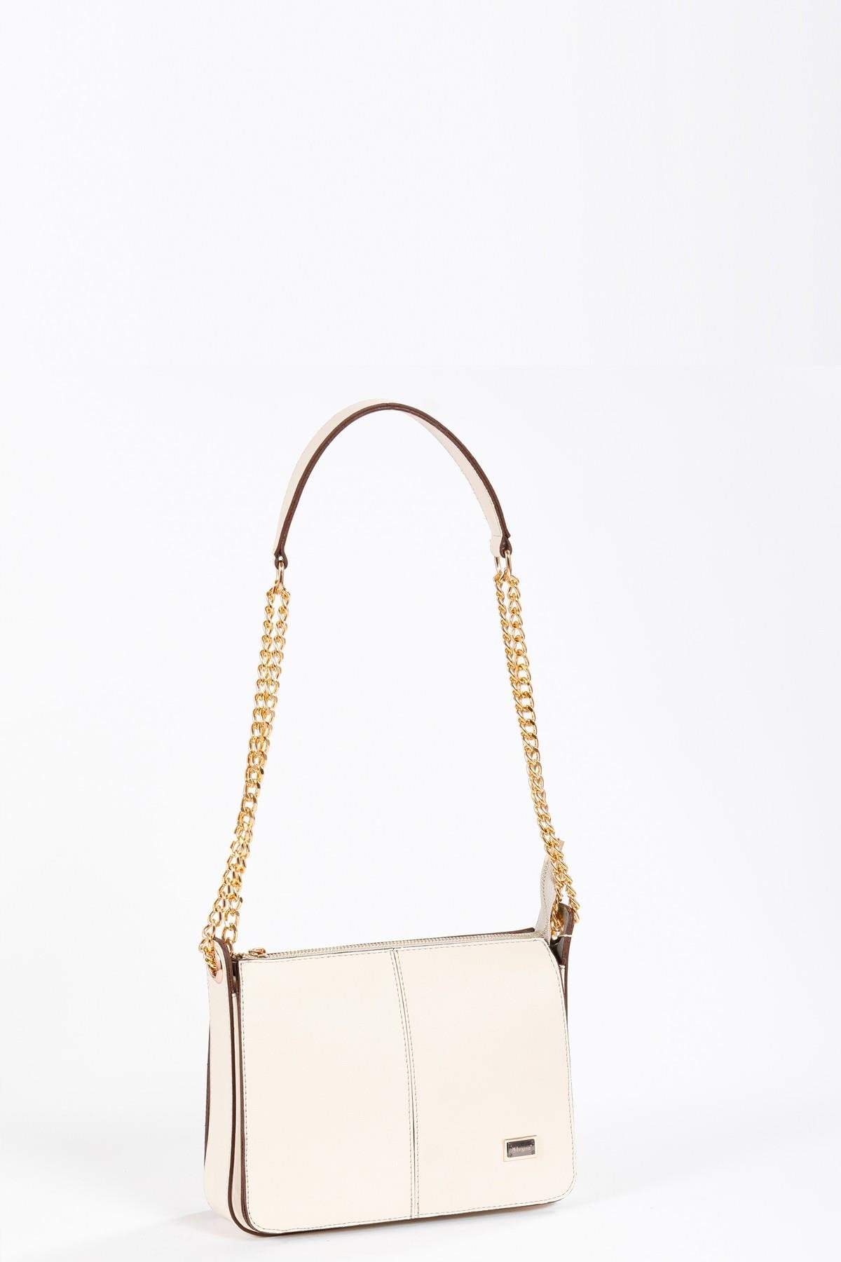 Beyza-BEYZA ÇANTA 17296 BEJ