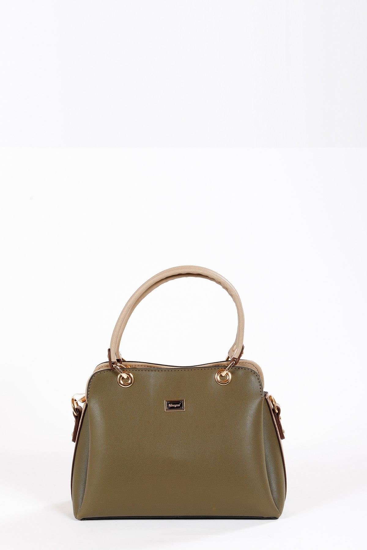 Beyza-BEYZA ÇANTA 18218 YEŞİL