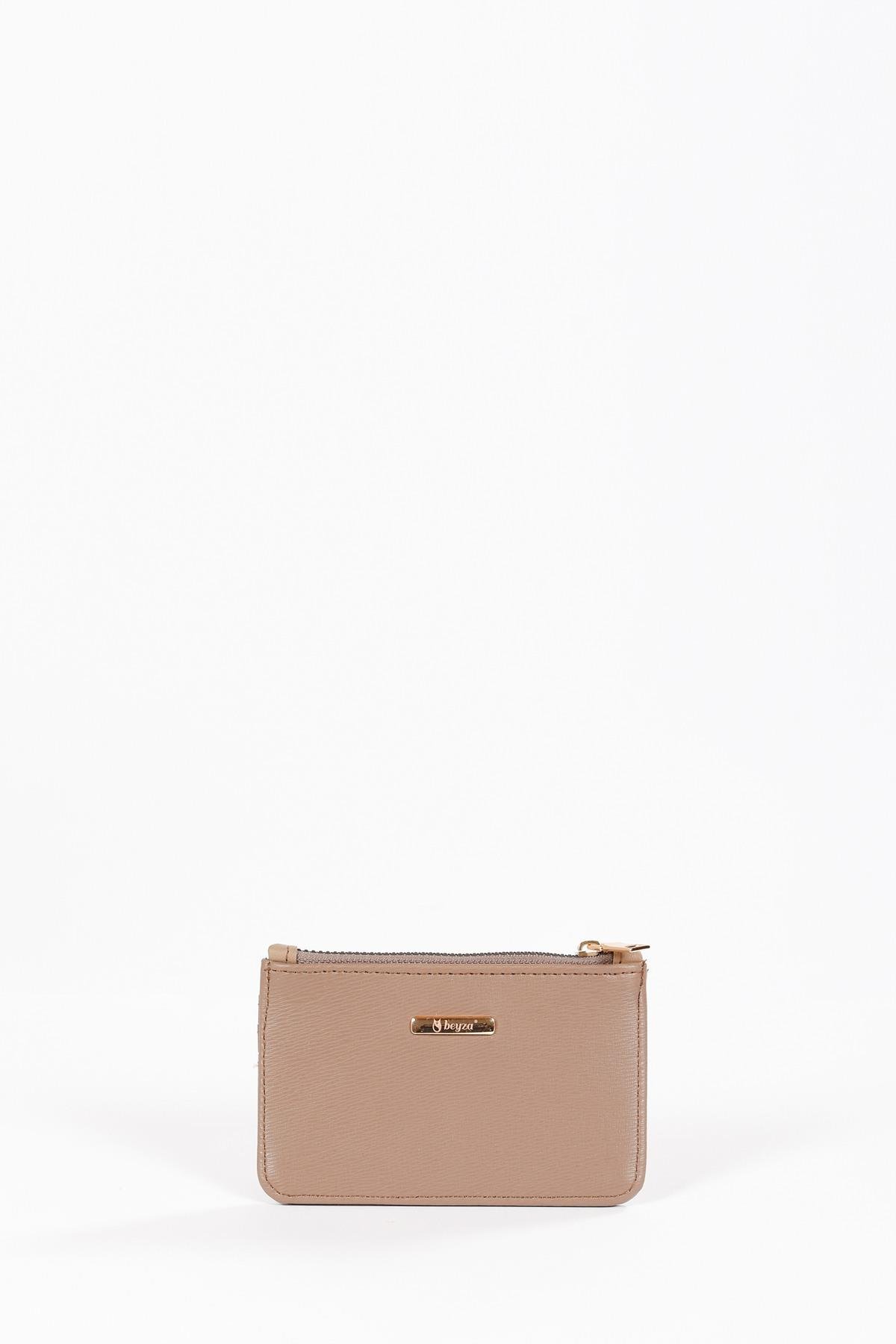 Beyza-BEYZA EL ÇANTASI B260 KOYU BEJ