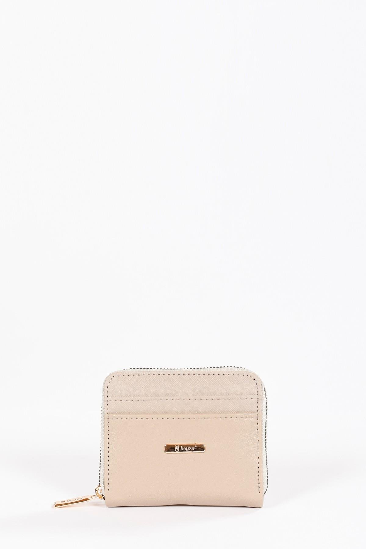 Beyza-BEYZA EL ÇANTASI B200 KOYU BEJ