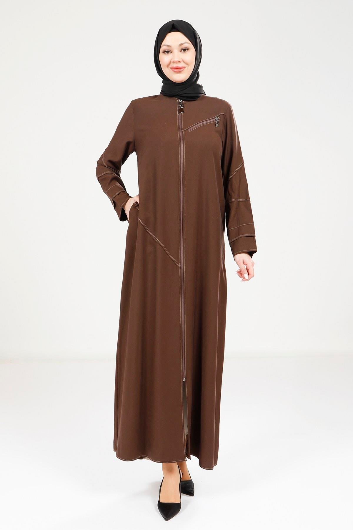 Beyza-9200 FERACE SPOR DİKİŞLİ ACI KAHVE