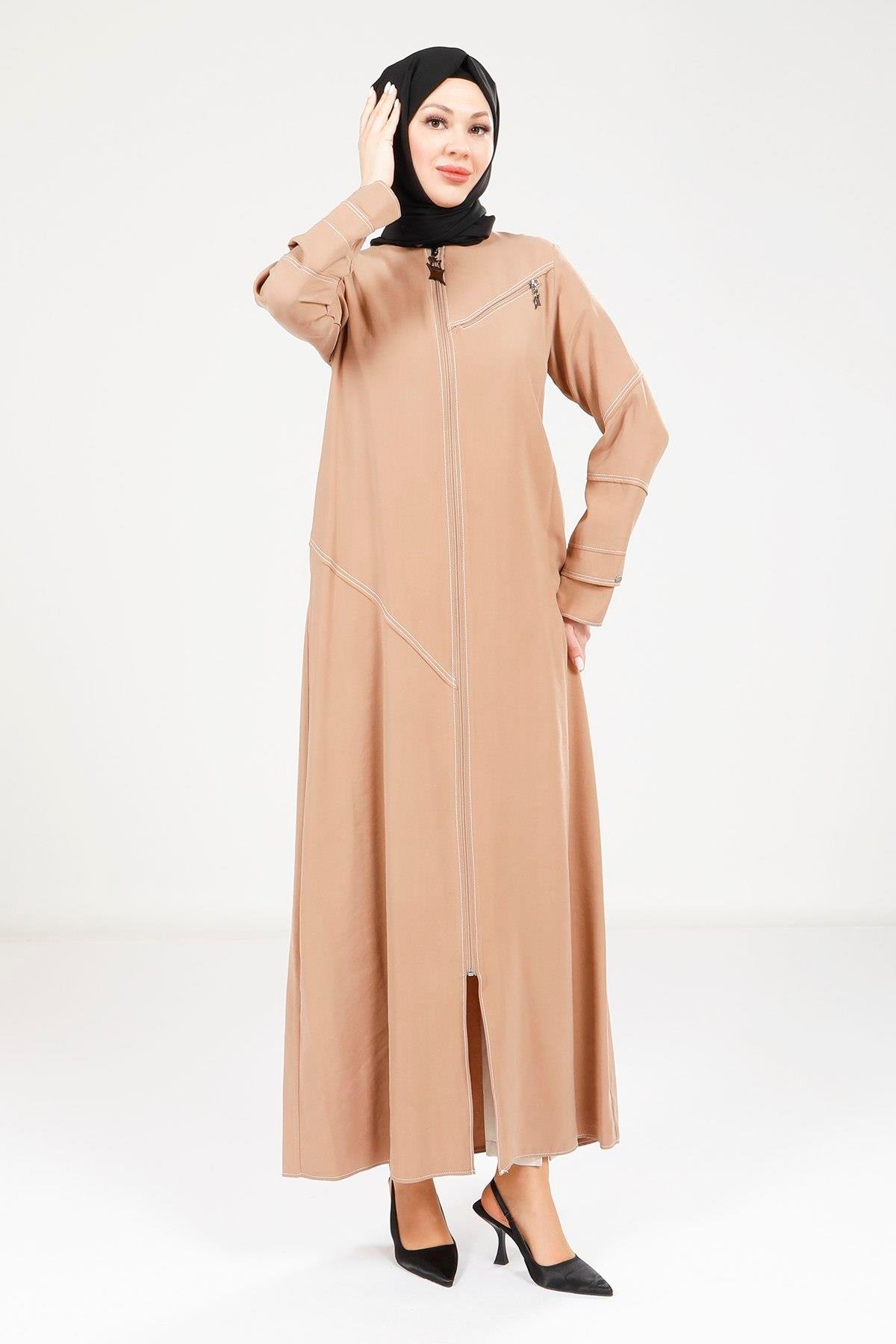 Beyza-9200 FERACE SPOR DİKİŞLİ SÜTLÜ KAHVE