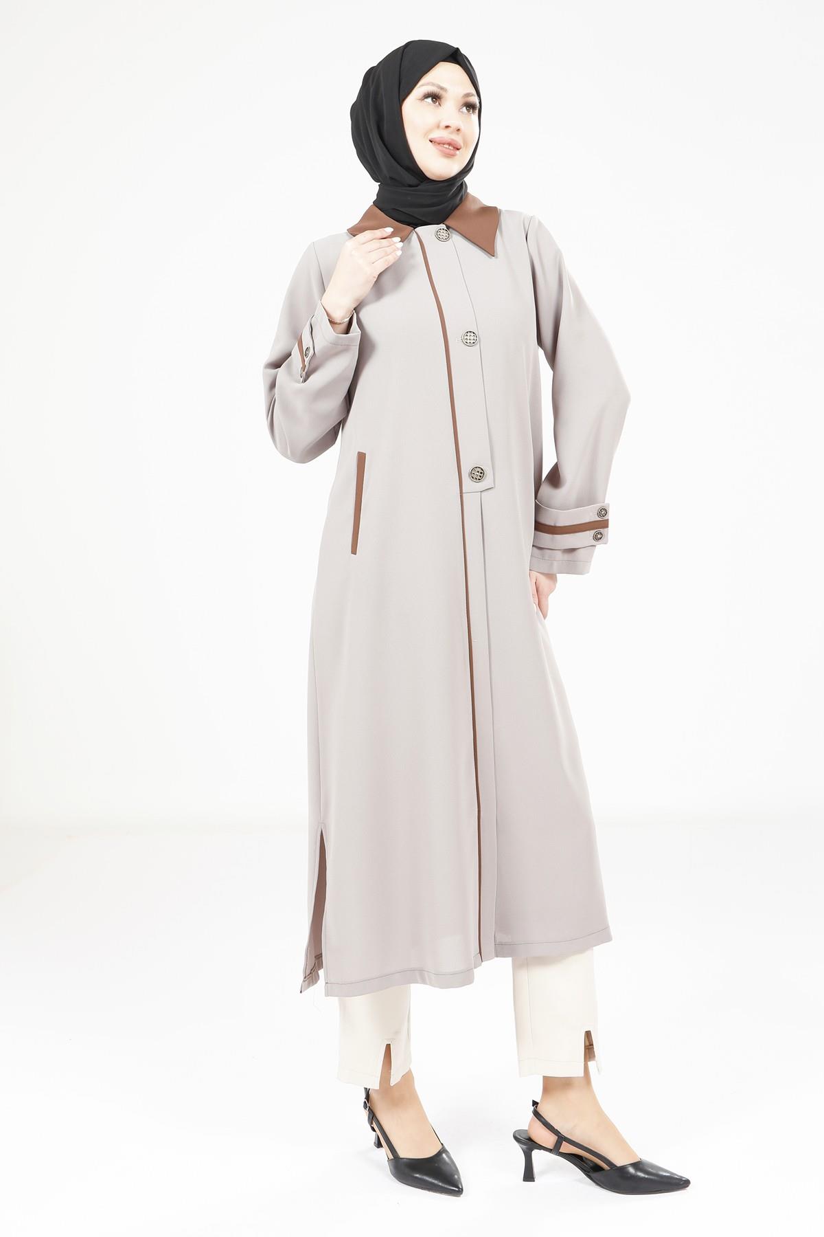 Beyza-9354 GİYÇIK CEP AKSESUARLI BEJ