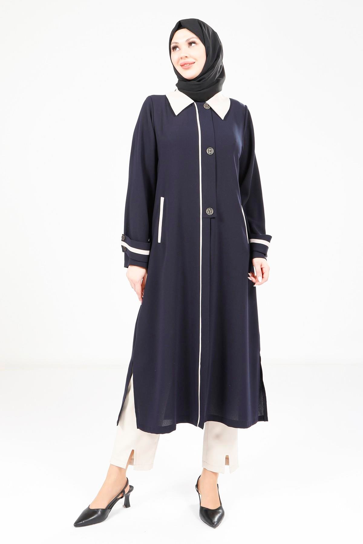 Beyza-9354 GİYÇIK CEP AKSESUARLI LACİVERT