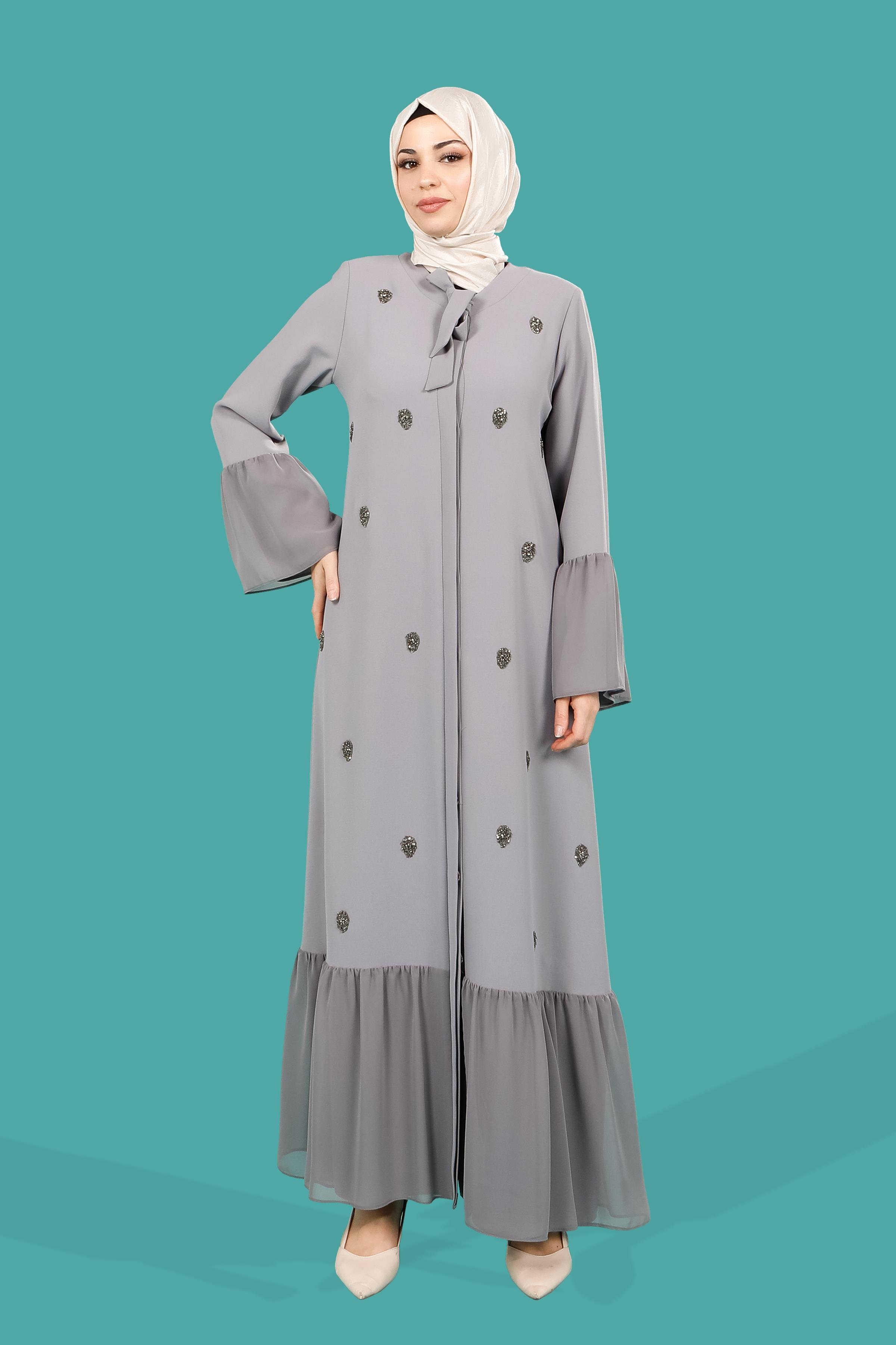 Beyza-EBABİL TAŞLI FRC GRİ PETEK