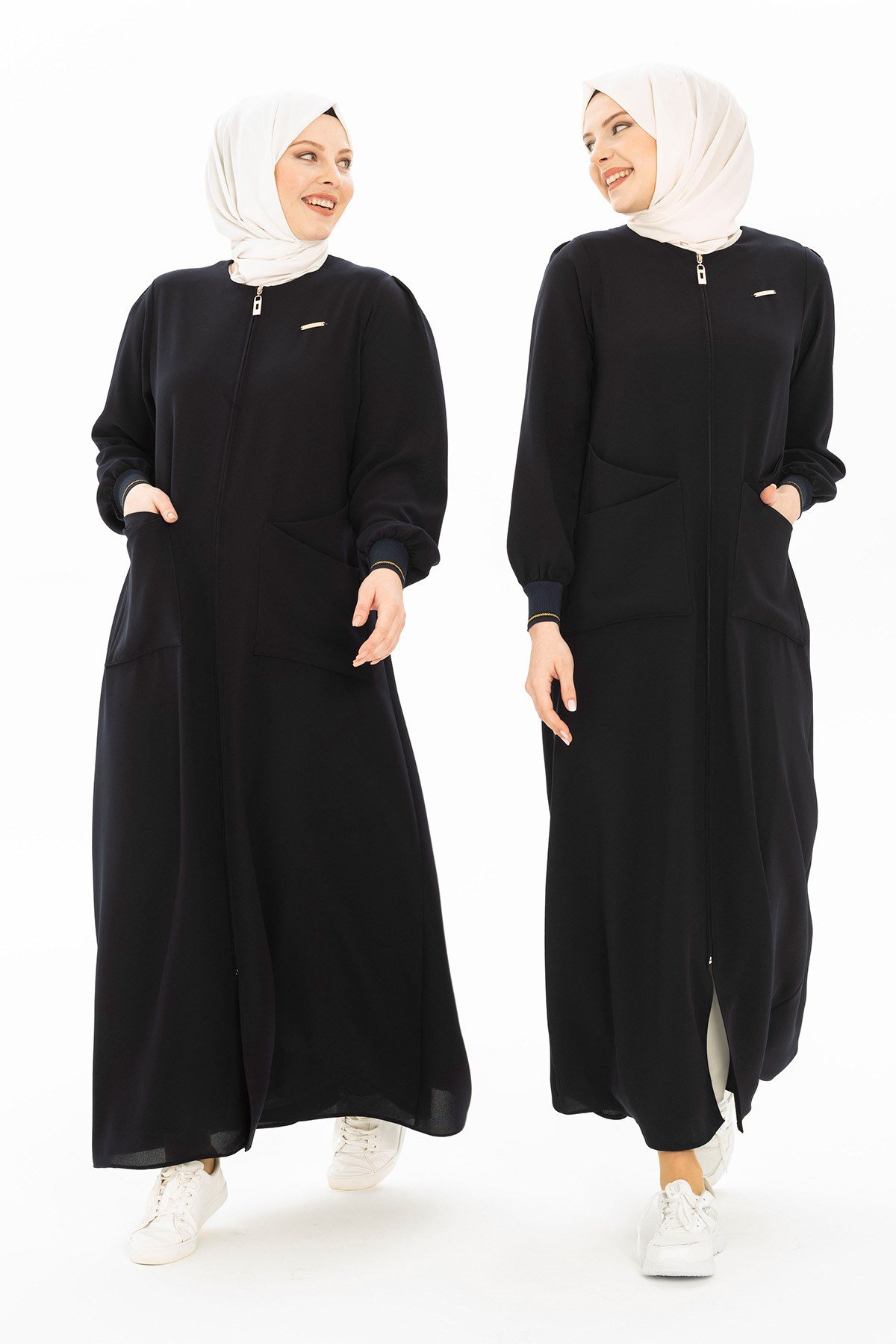 Beyza-BEYZADE FERACE LACİVERT PETEK