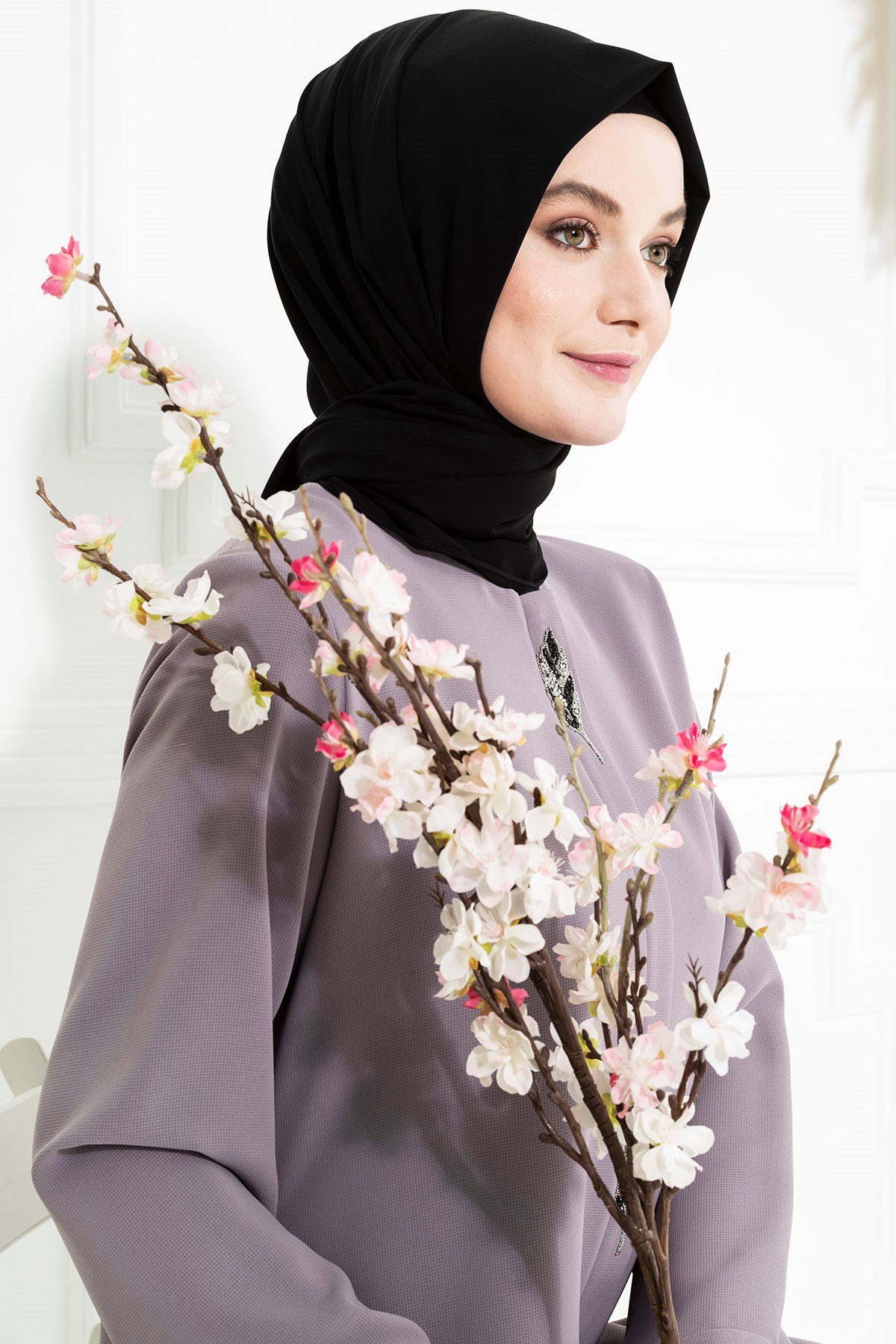 Beyza-YAPRAK FERACE GRİ PETEK