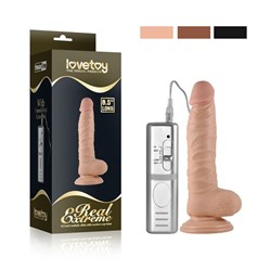 Lovetoy Real Extreme Titreşimli Realistik Vibratör Gerçek Penis
