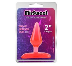 MisSweet Gum Drops 6.6cm Anal Plug-Tıkaç