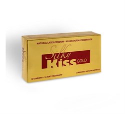 Silky Kiss Gold Kayganlaştırıcılı Prezervatif 12li