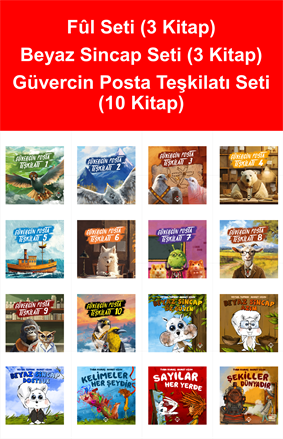 Çocuk Kitapları Seti (16 Kitap)