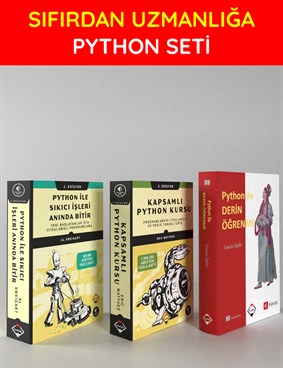 Sıfırdan Uzmanlığa Python Seti