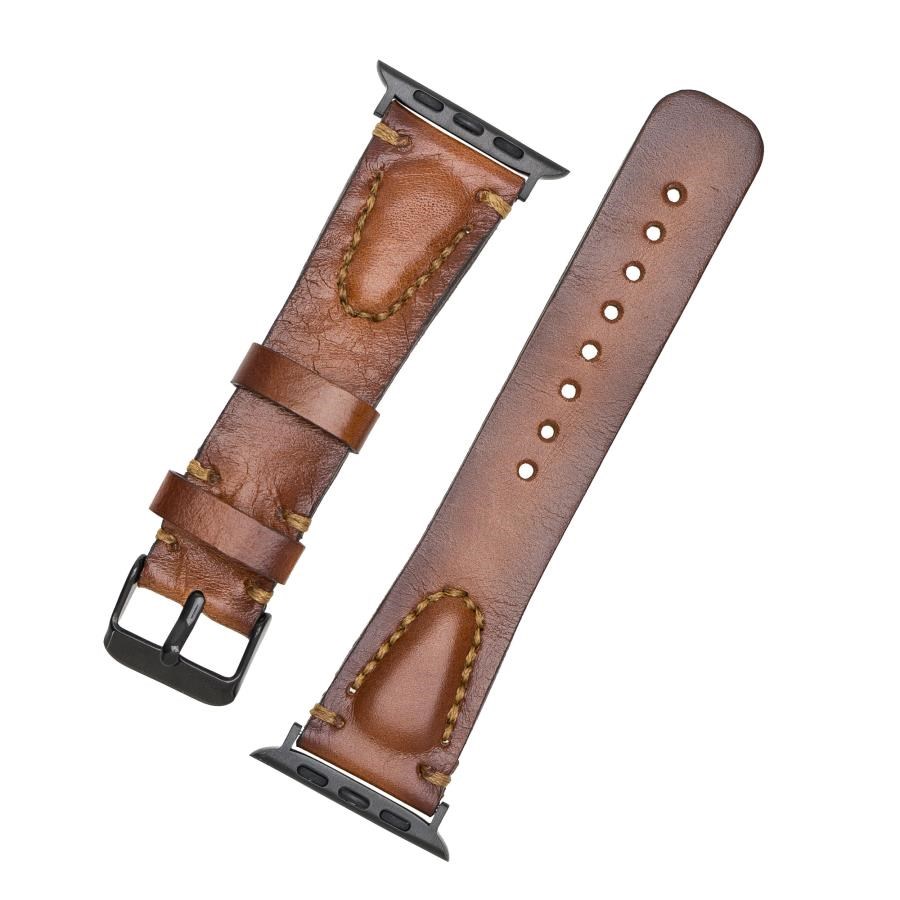 Akıllı Saatler Apple Watch Uyumlu Deri Kordon 38-40-41mm RST2EF Avila Satın Al