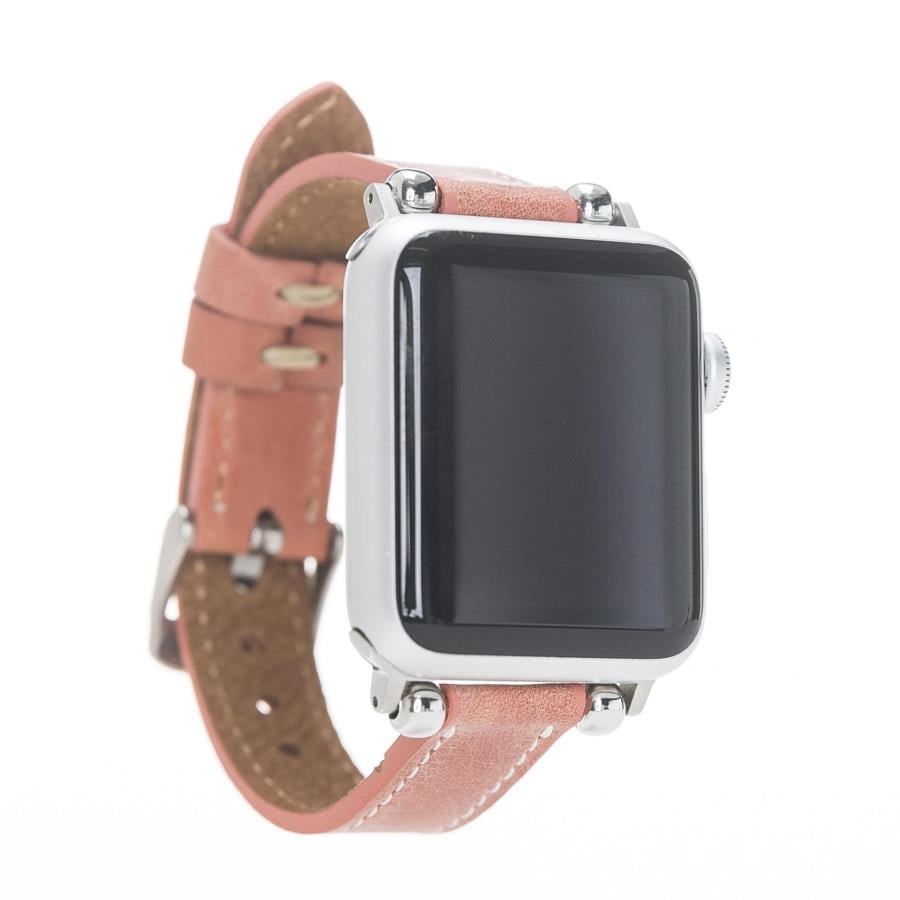 Akıllı Saatler Apple Watch Uyumlu Deri Kordon 38-40-41mm Slim G17 Satın Al