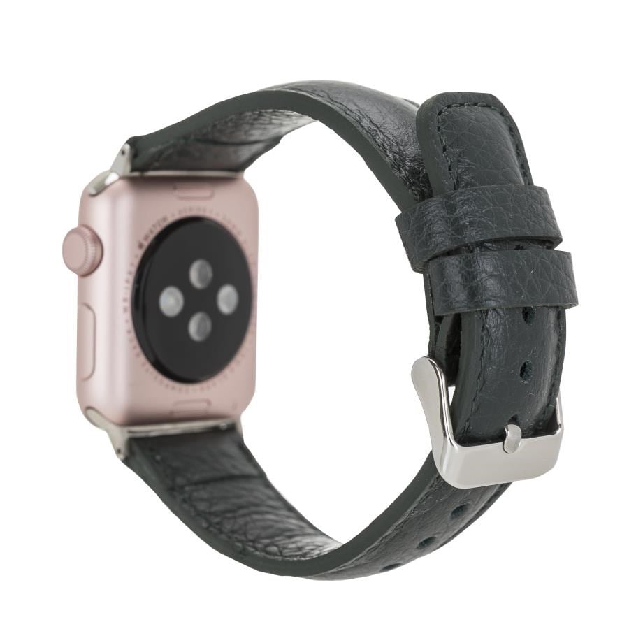 Akıllı Saatler Apple Watch Uyumlu Deri Kordon 38-40-41mm FL13 Satın Al
