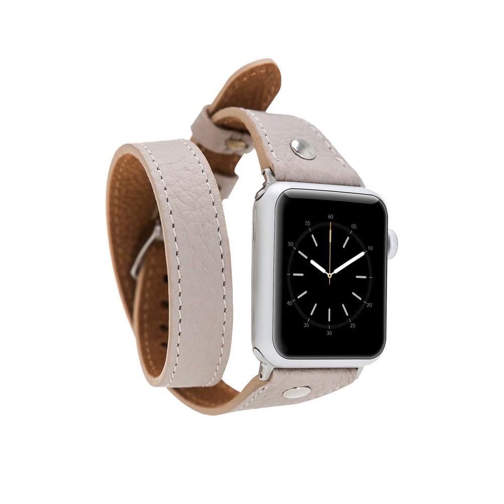 Akıllı Saatler Apple Watch Uyumlu Deri Kordon 38-40-41mm Slim DTST ERC3 Satın Al