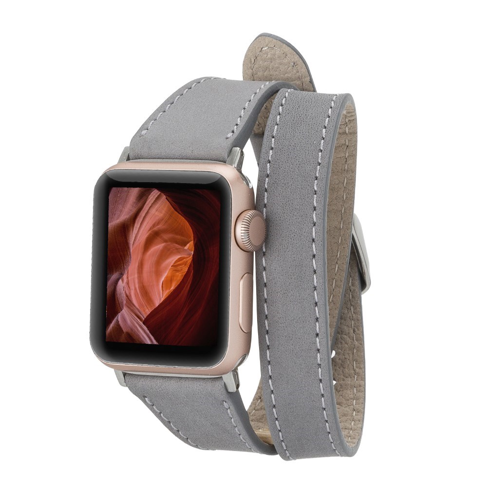 Akıllı Saatler Apple Watch Uyumlu Deri Kordon 42-44-45mm Slim DTQUARST9 Satın Al