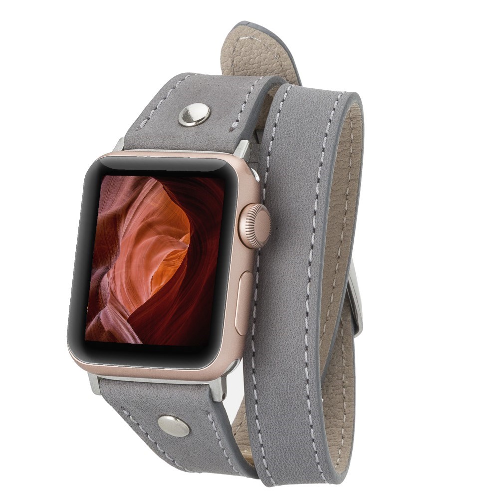 Akıllı Saatler Apple Watch Uyumlu Deri Kordon 42-44-45mm Slim DT STRST9 Satın Al