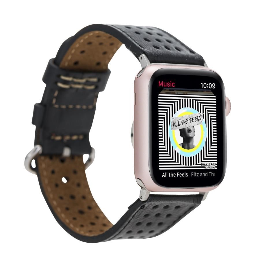 Akıllı Saatler Apple Watch Uyumlu Deri Kordon 38-40-41mm 87019 RST1 Satın Al