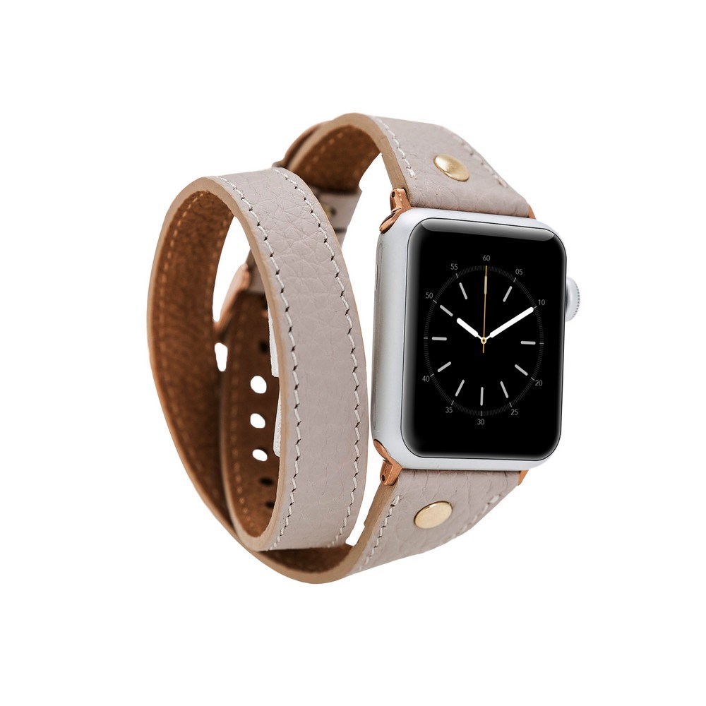 Akıllı Saatler Apple Watch Uyumlu Deri Kordon 38-40-41mm Slim DTGT ERC3 Satın Al
