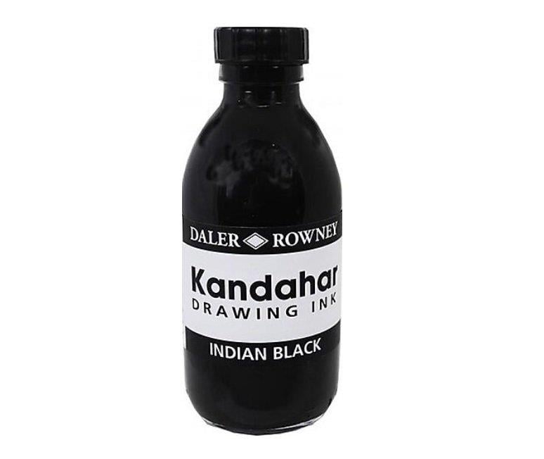 Akrilik Boyalar Daler Rowney Kandahar Çizim Mürekkebi Indian Black 175 ml Satın Al