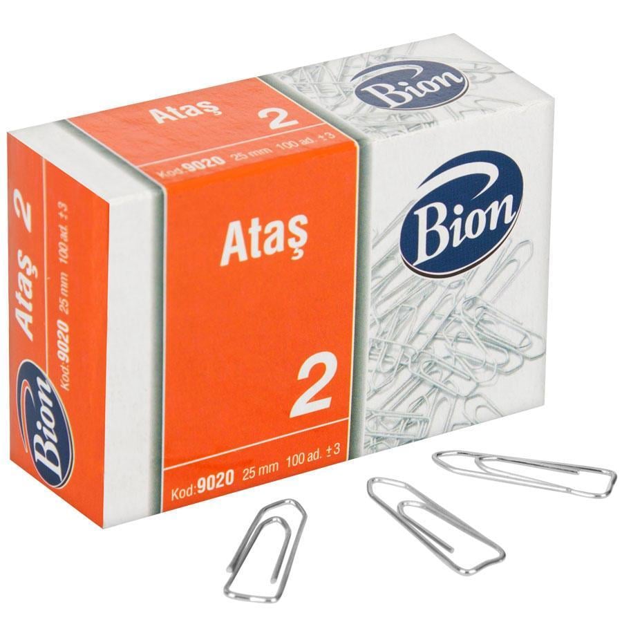 Ataşlar Mas 9020 Bion Ataş 25 mm No:2 100'lü Paket Satın Al