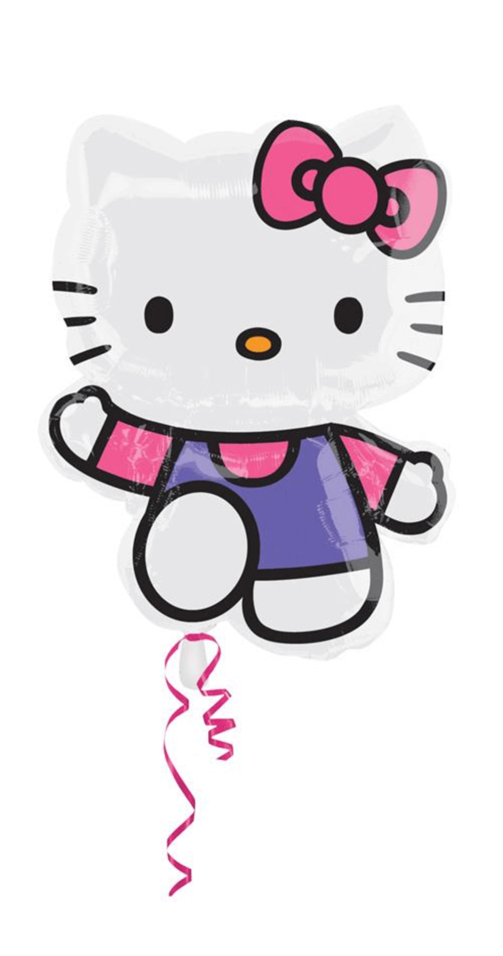 Balonevi Supershape Hello Kıtty Pembe Folyo Balon