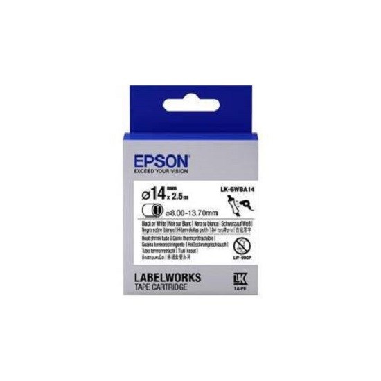 Barkod Etiket ve Kartuşları Epson LK-7WBN Standard Beyaz Üzeri Siyah 36mm 9Metre Etiket Satın Al