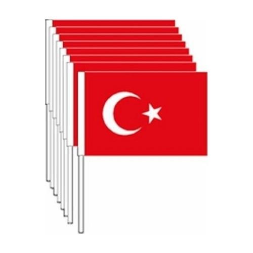 Bayrak ve Flama Vatan Normal Çıtalı Türk Bayrağı 100 Adet Satın Al