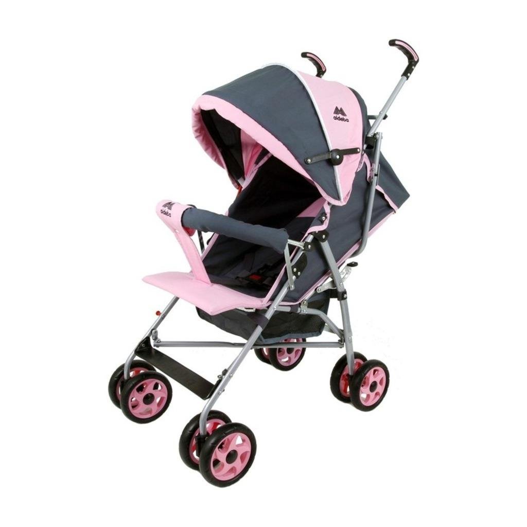 Bebek Arabası ve Pusetler Aldeba 3018 Tam Yatar 3 Kademeli Bebek Arabası Pembe Satın Al
