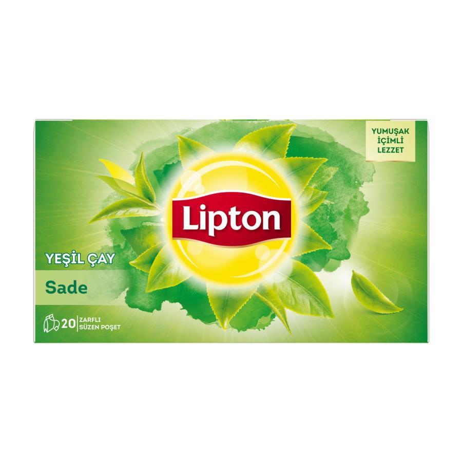 Bitki Çayları Lipton Bitki Çayı Yeşil Çay Bardak Poşet Çay 20'li Satın Al