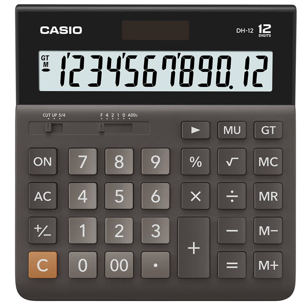 Casio Dh-12 Masa Tipi Hesap Makinesi 12 Haneli