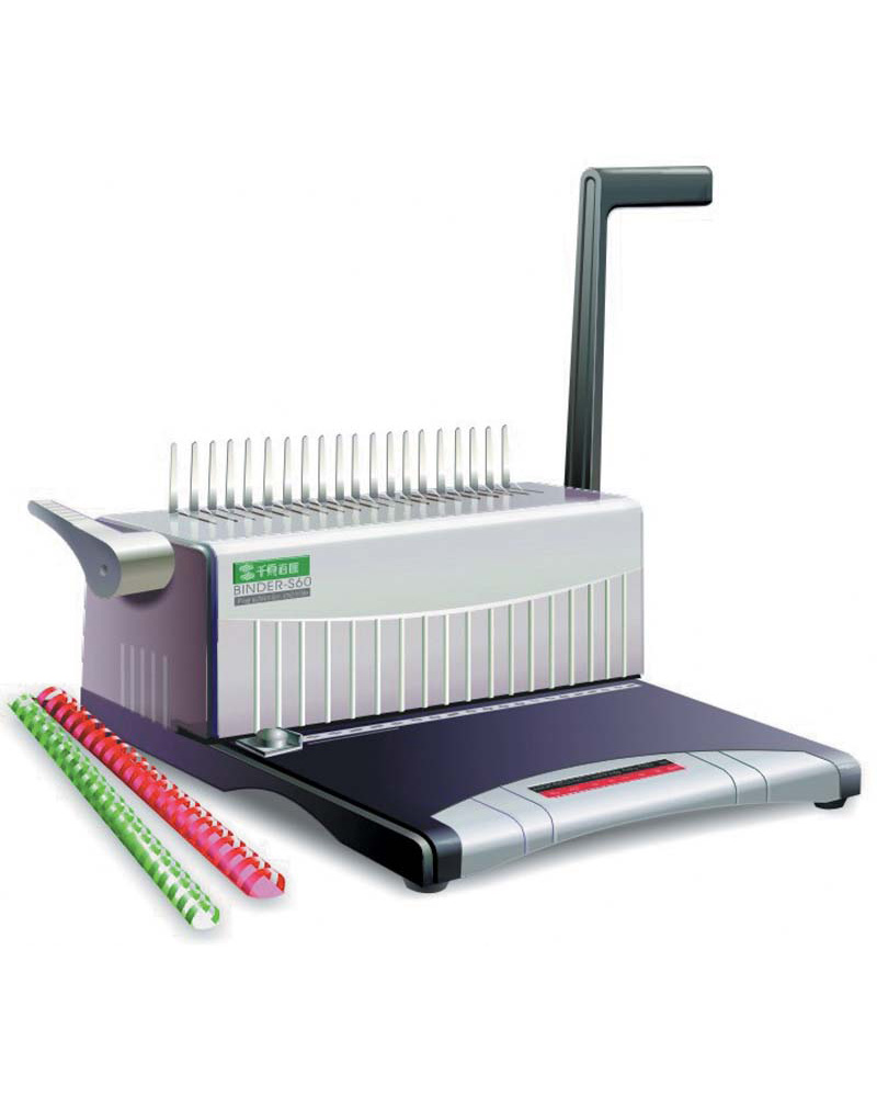 Ciltleme Makineleri UBER S60 PLASTİK SPİRAL CİLT MAKİNESİ Satın Al