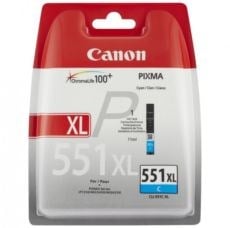 Epson Kartuş Canon CLI-551XL C Cyan Mavi Yüksek Kapasiteli Mürekkep Kartuş IP7250 MX925 Satın Al