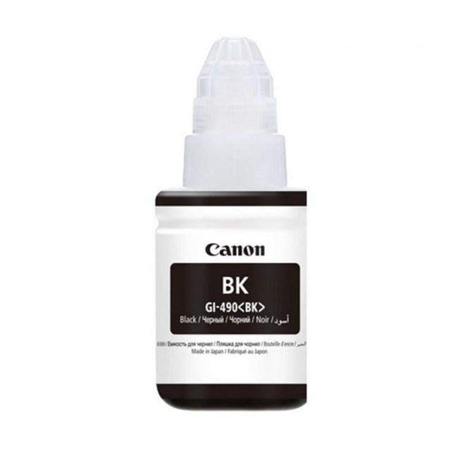 Epson Kartuş Canon GI-490BK Black Siyah Şişe Mürekkep G1411-2411-3411-4411 Satın Al