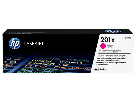 Epson Kartuş HP 201X Magenta Kırmızı Yüksek Kapasite 2.800 Sayfa Toner CF403X Satın Al