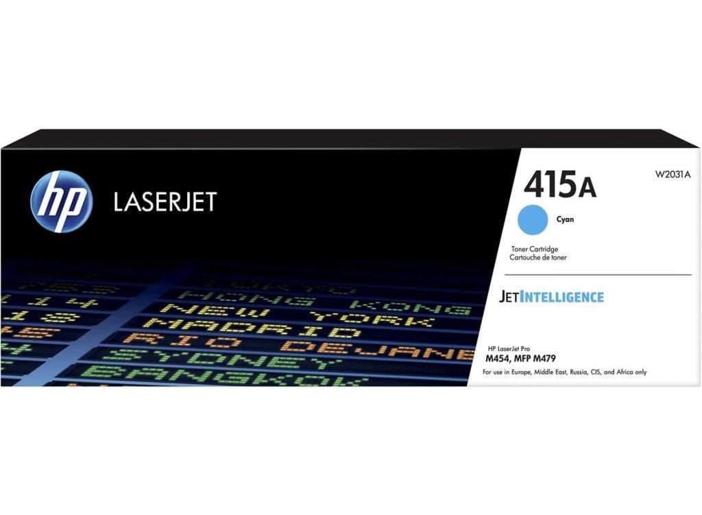 Epson Kartuş HP 415A Cyan Mavi 2.100 Sayfa Toner W2031A Satın Al