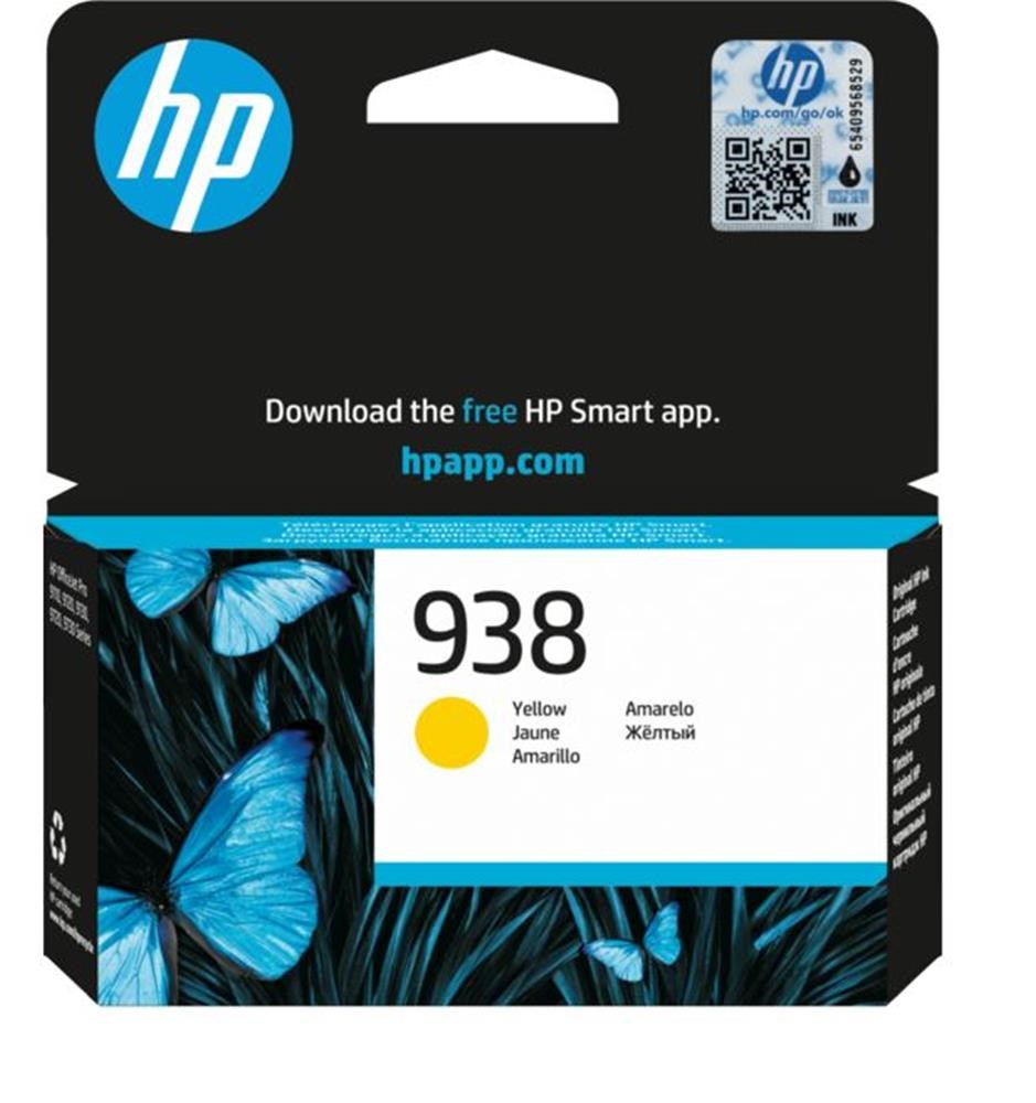 Epson Kartuş HP 938 Yellow Sarı Kartuş 4S6X7PE Satın Al