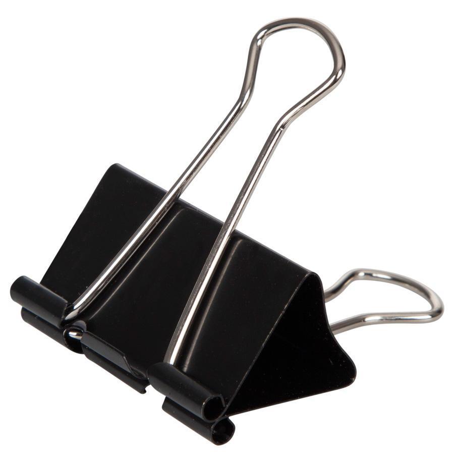 Evrak Mandalları Mas 937 Omega Çelik Kıskaç 51 mm Siyah 12'li Paket Satın Al