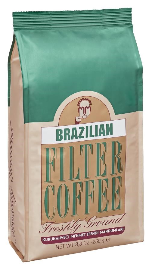 Filtre Kahveler Mehmet Efendi 250gr Brazılan Filtre Kahve ( Freshly Ground ) ( Net WT 8,8 OZ) Satın Al