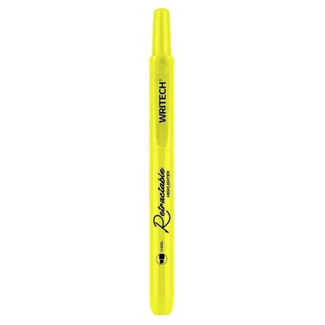 Fosforlu Kalemler WRITECH W-805S BASMALI FOSFORLU KALEM YEDEK TÜP NEON SARI - 12'Lİ KUTU Satın Al