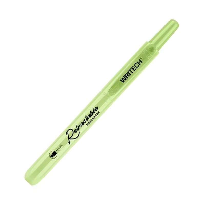 Fosforlu Kalemler WRITECH W-805S BASMALI FOSFORLU KALEM PASTEL AÇIK YEŞİL - 12'Lİ KUTU Satın Al