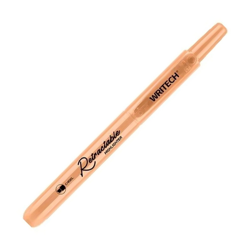 Fosforlu Kalemler WRITECH W-805S BASMALI FOSFORLU KALEM PASTEL KOYU TURUNCU - 12'Lİ KUTU Satın Al