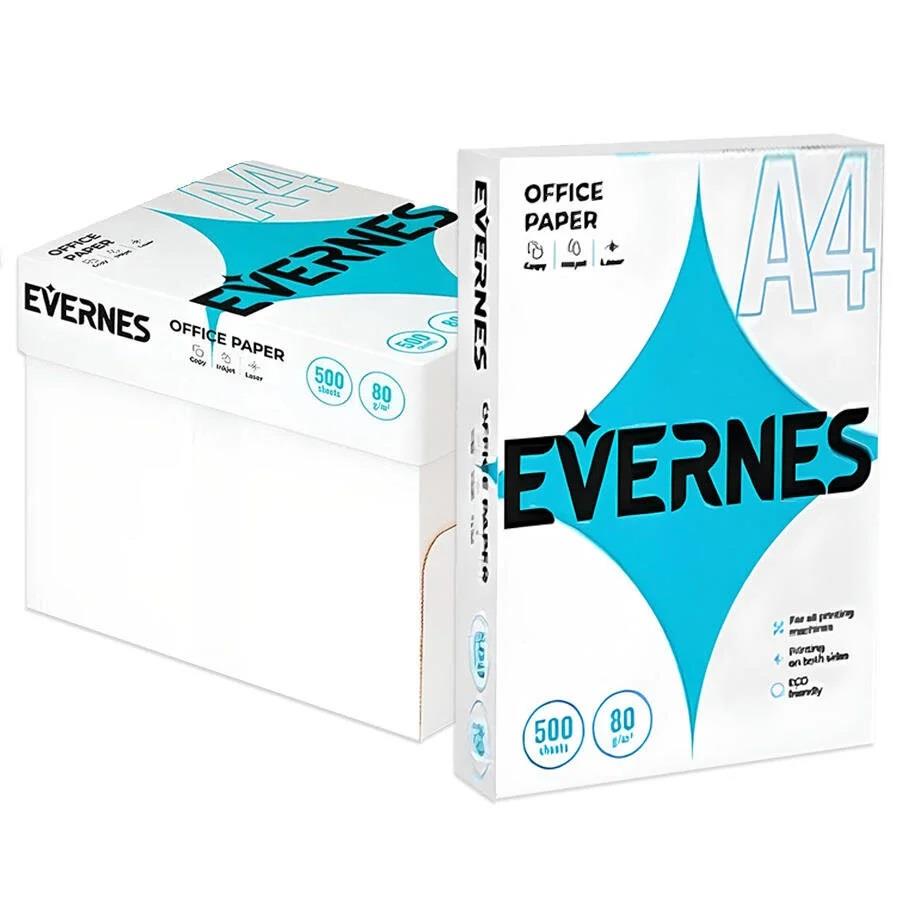 Fotokopi Kağıtları Evernes A4 Fotokopi Kağıdı 80Gr 1 Koli 5 Paket 2500 Sayfa Satın Al