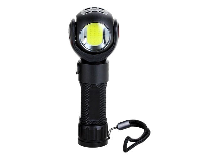Genel Hırdavat Ürünleri S-link SL-F860 3W Cob+3W Led Pilli Dönebilen Çift Başlıklı Manyatik Tutuculu El Feneri Satın Al