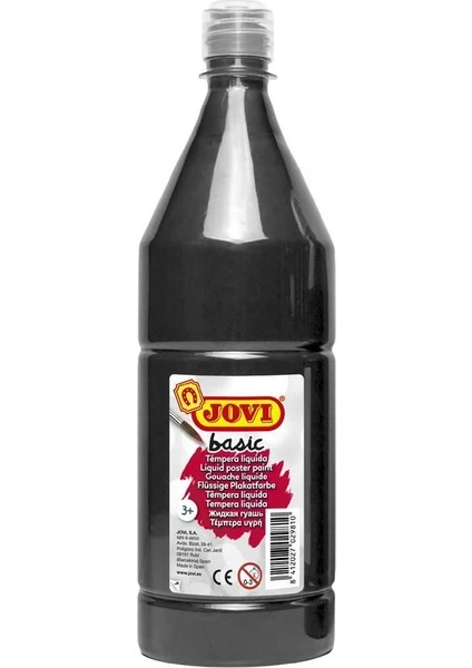 Guaj Boyalar JOVI 509 BASIC GUAJ BOYA 1000ML SİYAH Satın Al