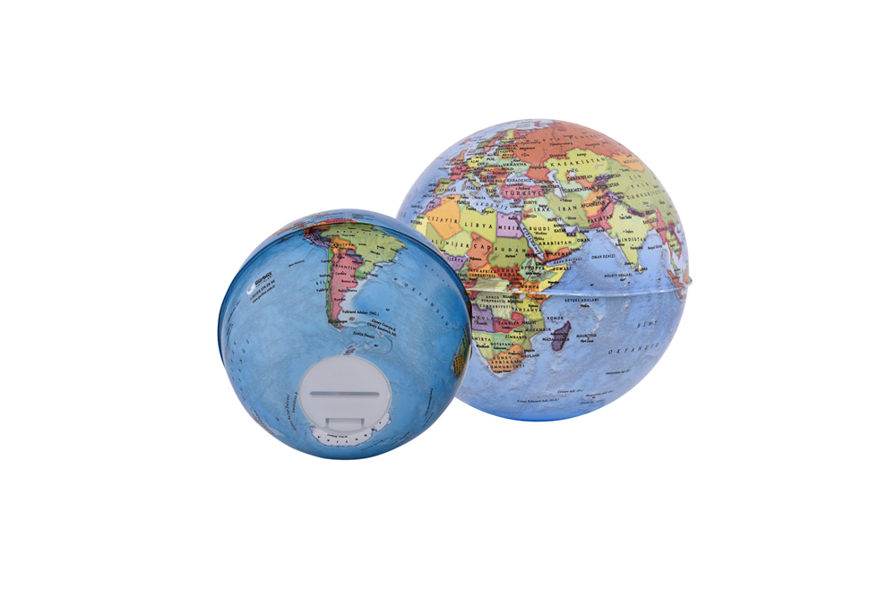 Gürbüz GLOBE BANK SİYASİ KÜRE  10CM