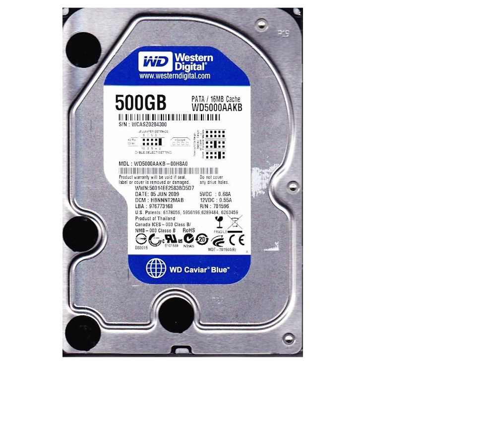 Hard Diskler Wd 500GB 3.5