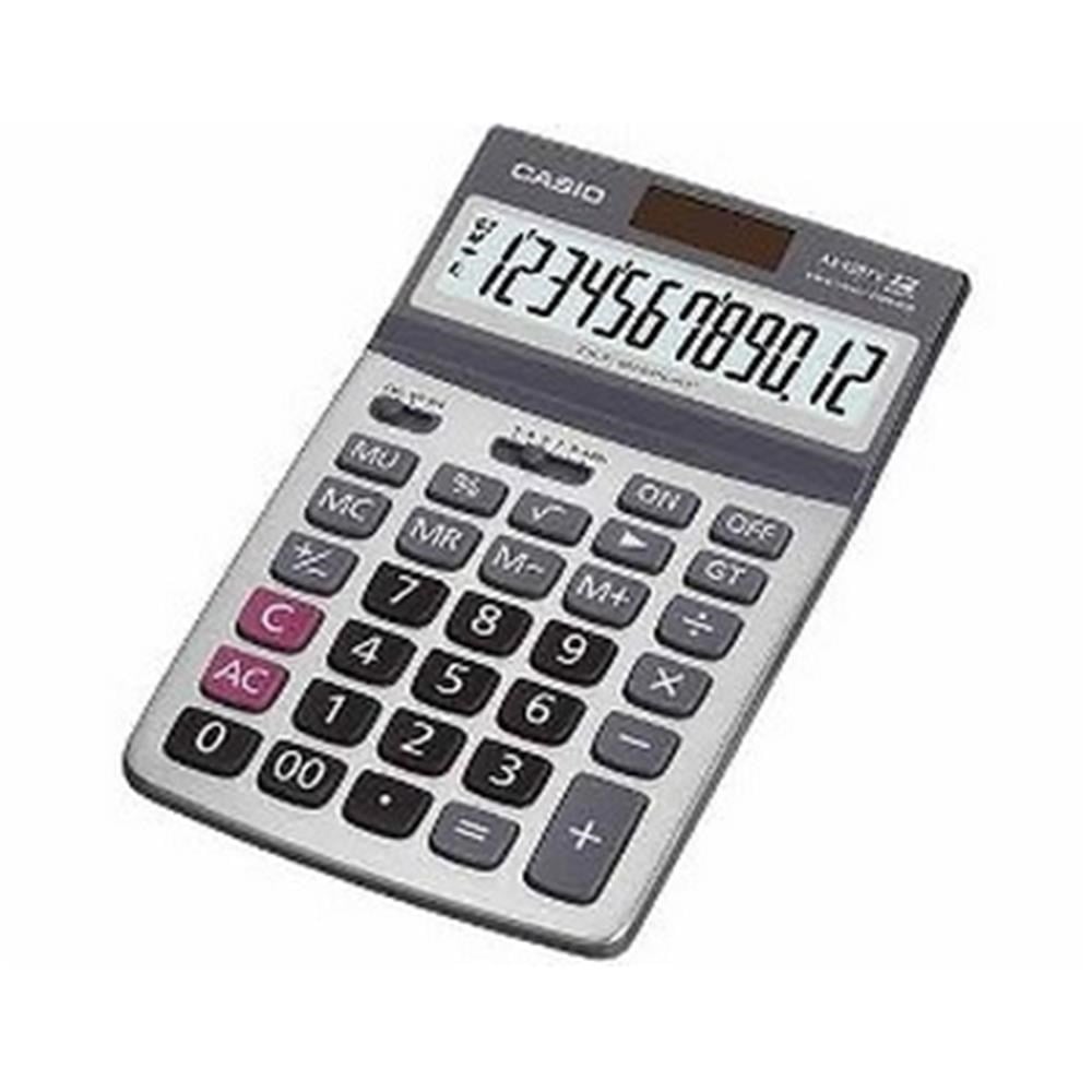 Hesap Makineleri Casio AX-120ST 12 Hane Oynar Başlıklı Masa Üstü Hesap Makinesi Satın Al