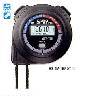 Hesap Makineleri Casio HS-3V-1RDT Kronometre Satın Al